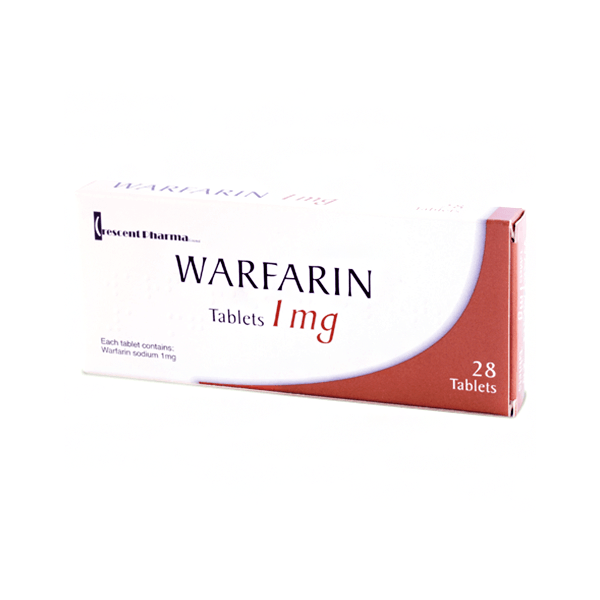 Warfarin 1Mg 28 Tablet Bristol