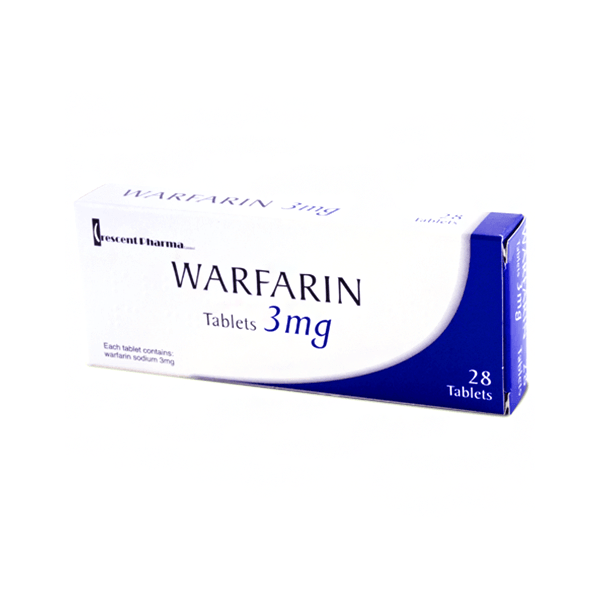 Warfarin 3Mg 28 Tablet Bristol
