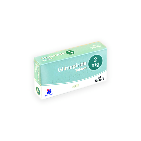 Glimepiride 2Mg 30 Tablet Bristol