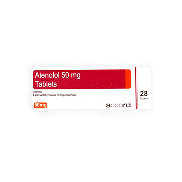 Atenolol 50Mg 28 Tablet Accord