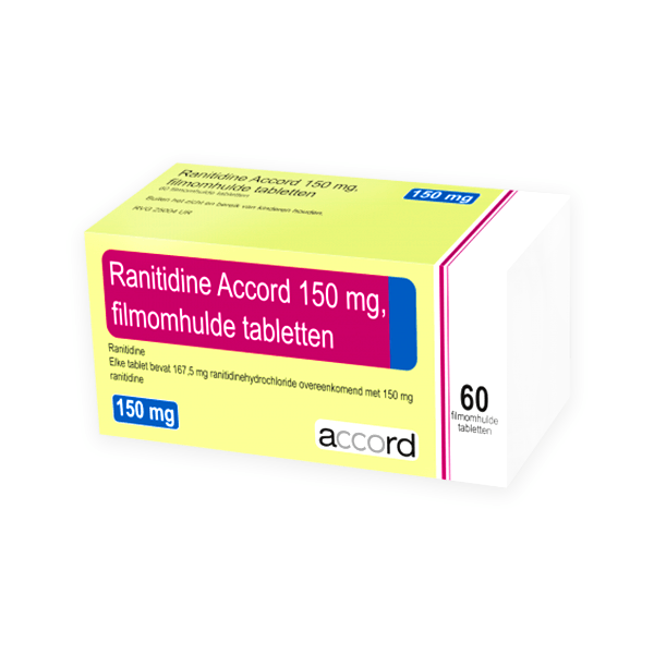 Ranitidin 150Mg 60 Tablet Accord