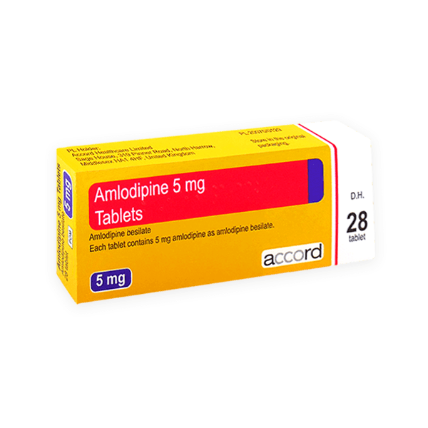 Amlodipine 5Mg 28 Tablet Accord