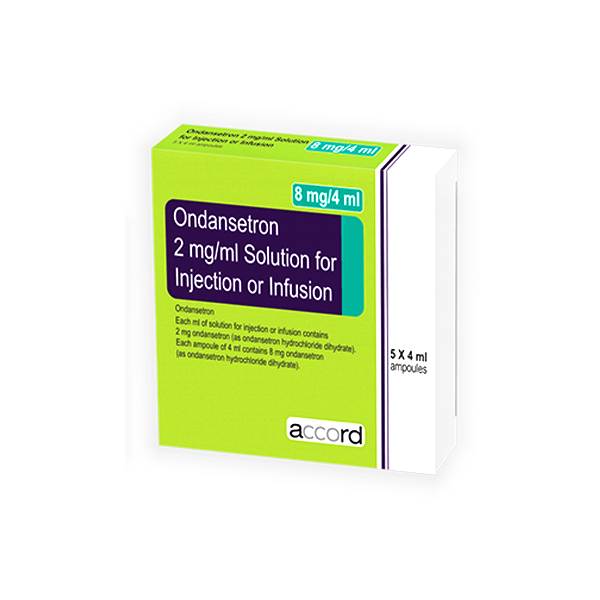 Ondansetron 8 4Mg Ml 5 Ampoule Accord