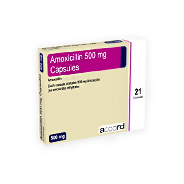 Amoxicillin 500Mg 21 Capsule Accord