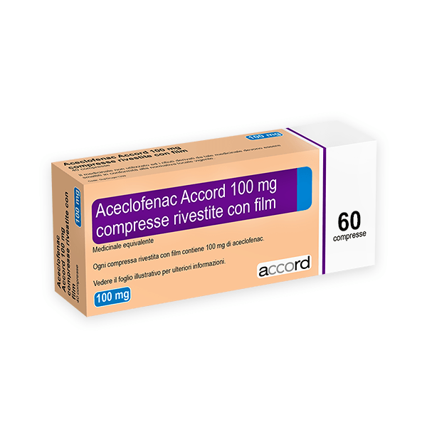 Aceclofenac 100Mg 60 Tablet Accord