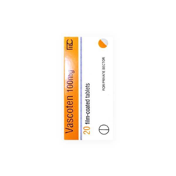 Vascoten 100Mg 20 Tablet