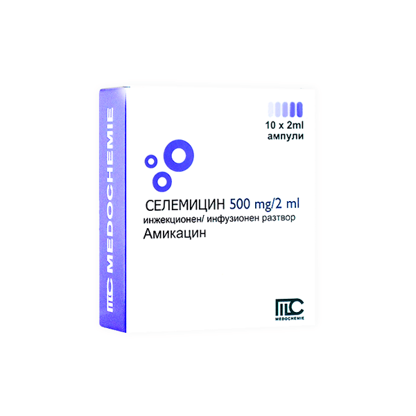Selemycin 500 2Mg Ml 10 Ampoule