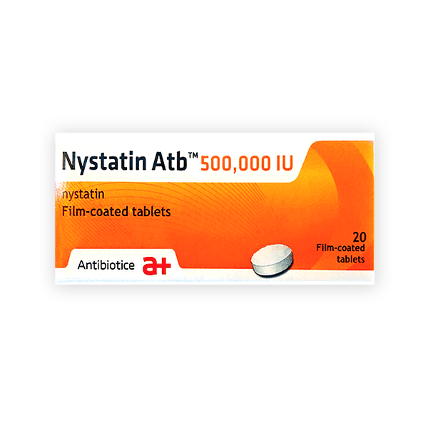 Nystatin Atb 500000Iu 20 Tablet