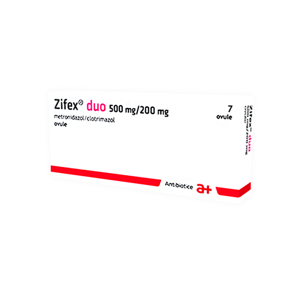 Zifex Duo 500Mg 200Mg 7 Vaginal Use