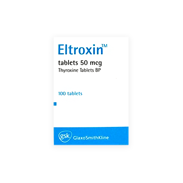 Eltroxin 50Mcg 100 Tablet