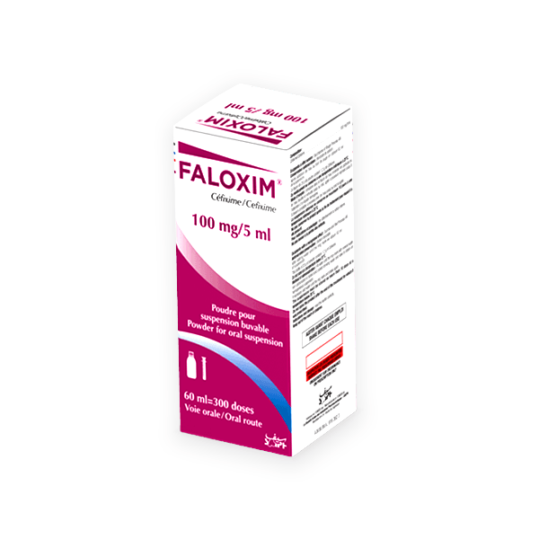 Faloxim 100Mg 5Ml 60Ml Powder Suspension