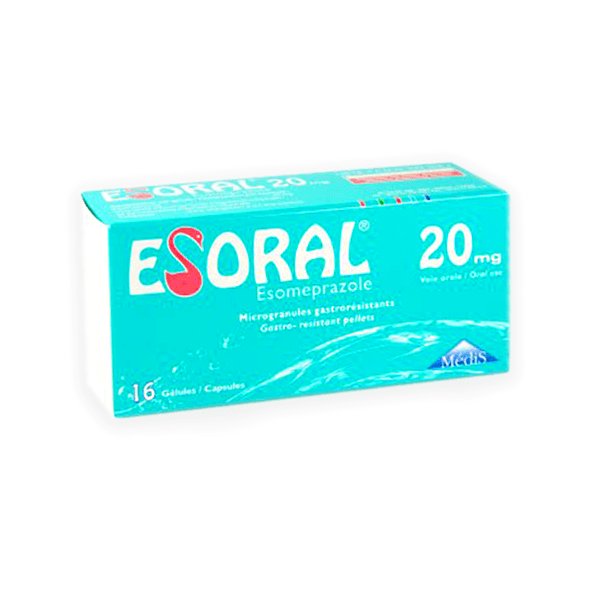 Esoral 20Mg 16 Capsule Medis