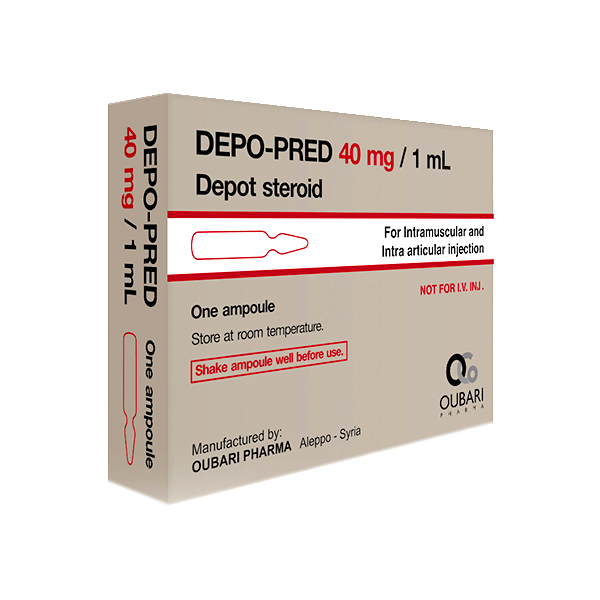 Depo Pred 40Mg 1Ml One Ampoule