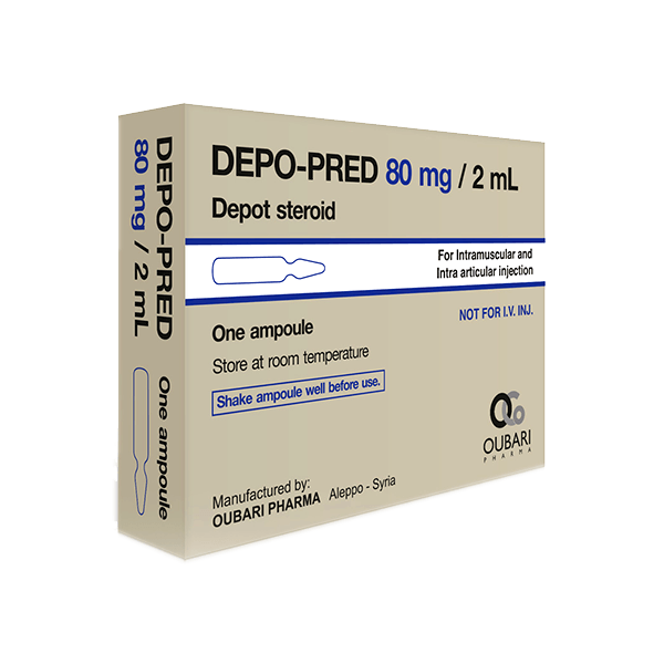 Depo Pred 80Mg 2Ml Ampoules