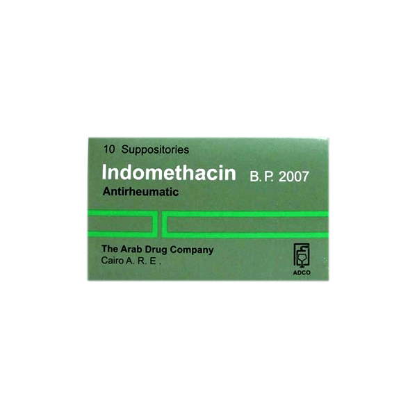 Indomethacin 100Mg 10 Suppository For Adults