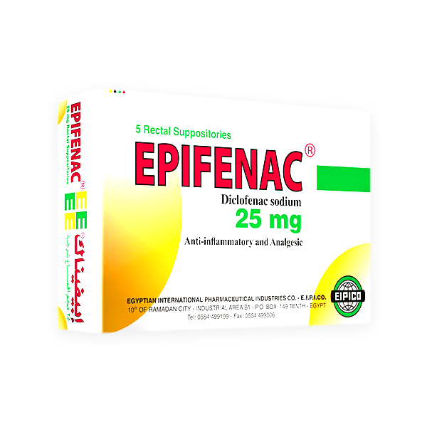 Epifenac 25Mg 6 Suppository