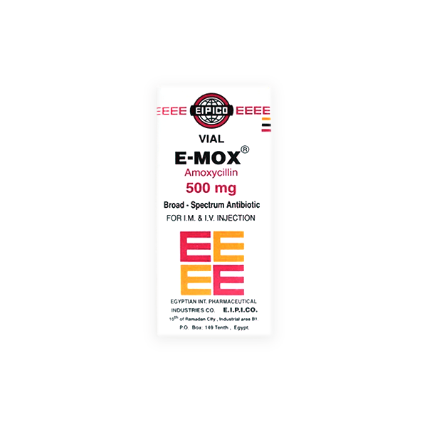 E Mox 500Mg Vial
