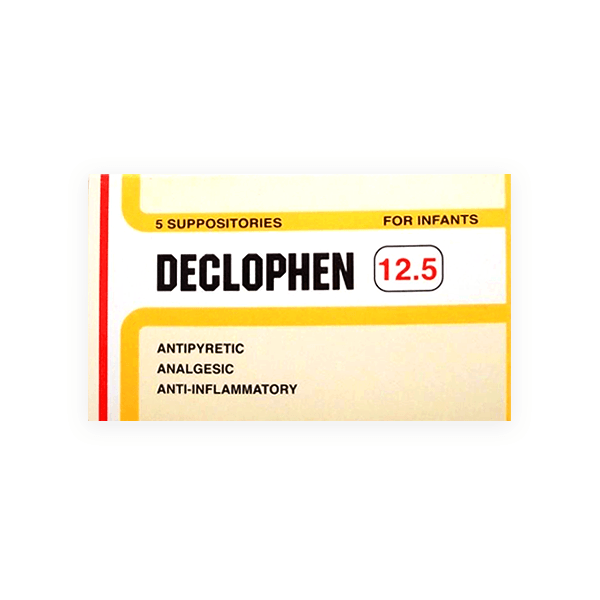Declophen For Infant 12 5Mg 5 Suppository