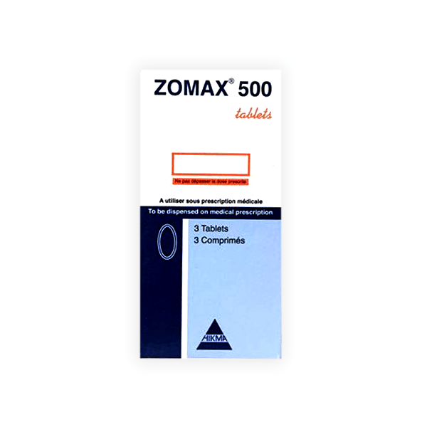Zomax 500Mg 3 Capsule