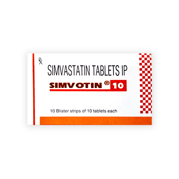 Simvatin 10Mg 30 Tablet