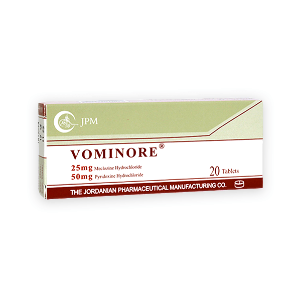Vominore 25 50Mg Mg 20 Tablet