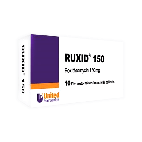 Ruxid 150Mg 10 Tablet
