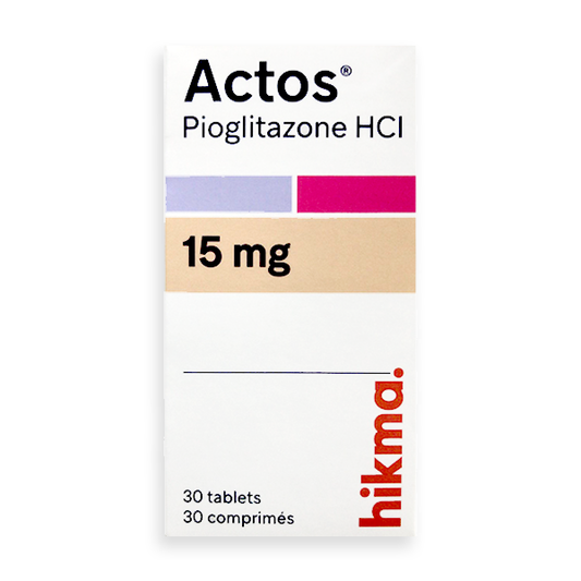 Actos 15Mg 30 Tablet Apm