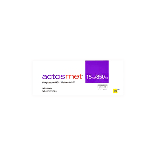 Actosmet 15 850Mg 56 Tablet