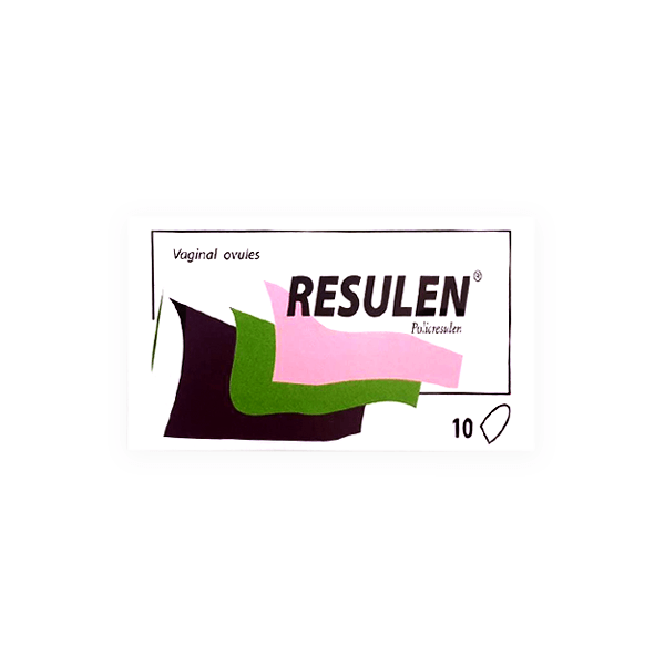 Resulen 90Mg 10 Vaginal Ovule