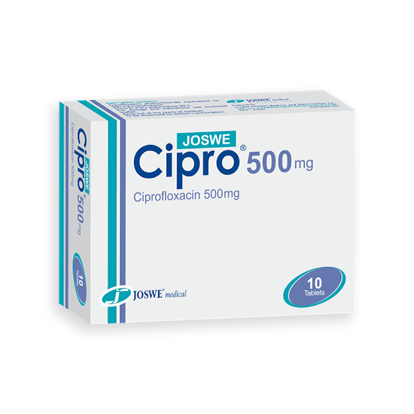 Cipro 500Mg 10 Tablet