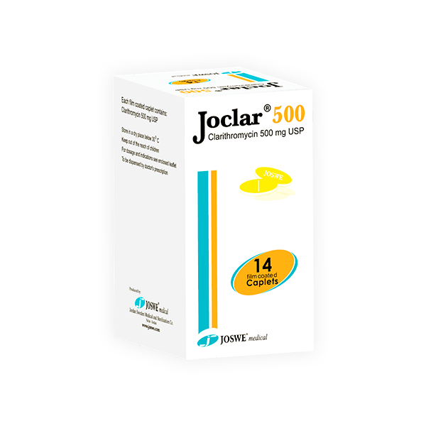 Joclar 500Mg 14 Tablet