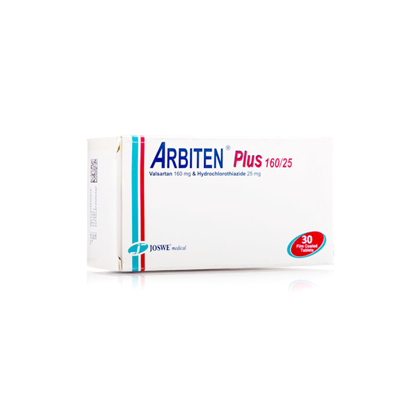 Arbiten Plus 160 25Mg 30 Tablet