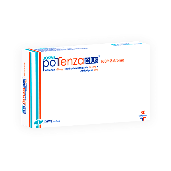 Potenza Plus 160 12 5 5Mg 30 Tablet