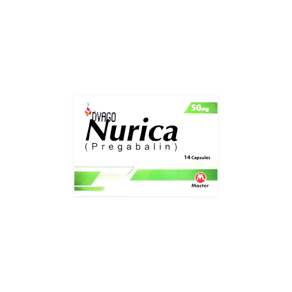 Neurica 50Mg 14 Capsule Jordan