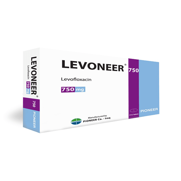 Levoneer Levofloxacin 750Mg 7 Tablet