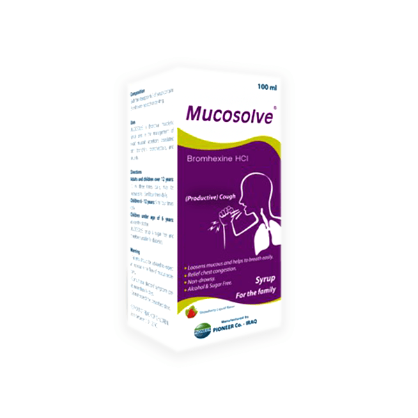Mucosolve 100Ml Syrup