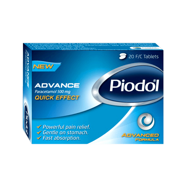 Piodol Advance 500Mg 20 Tablet