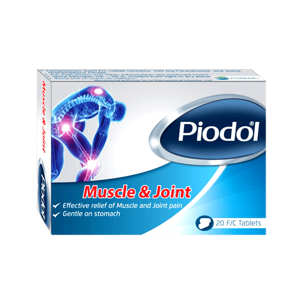 Piodol Muscle Joint 20 Tablet