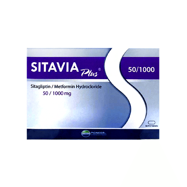 Sitavia Plus 50 1000Mg 56 Tablet
