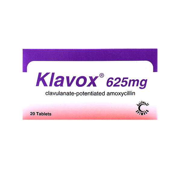 Klavox 625Mg 20 Tablet