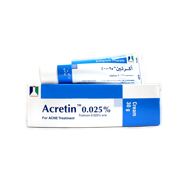 Acretin 0 025 W W 30G Cream