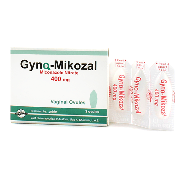 Gyno Mikozal 400Mg 3 Ovules