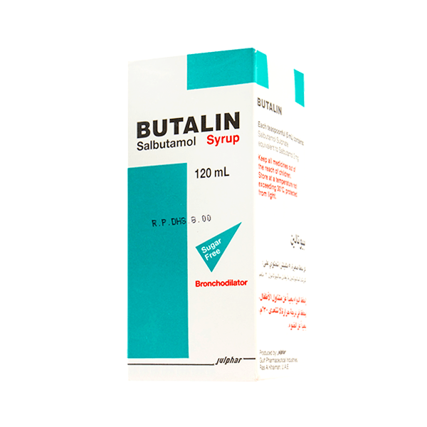 Butalin 2 5Mg Ml 120Ml Syrup