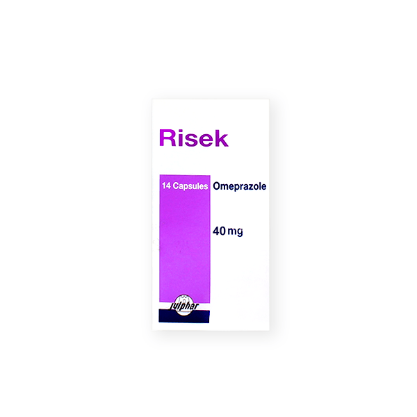 Risek 40Mg 14 Capsule
