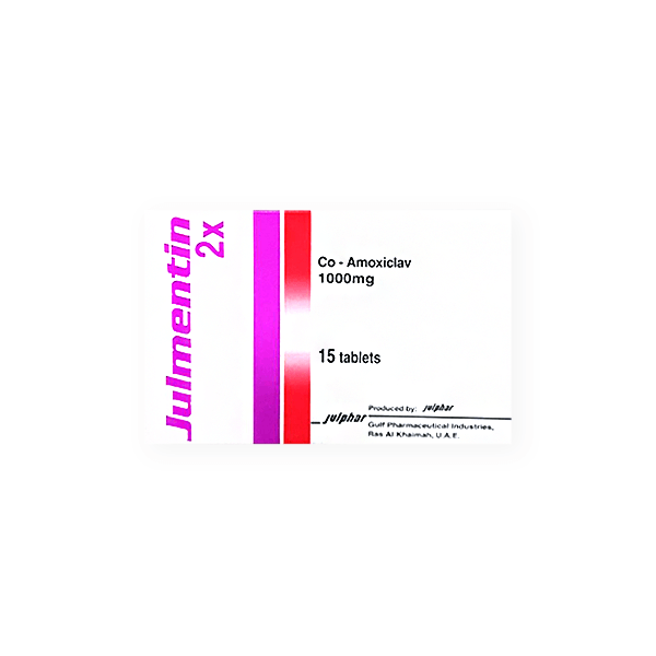 Julmentin 2X 1G 15 Tablet
