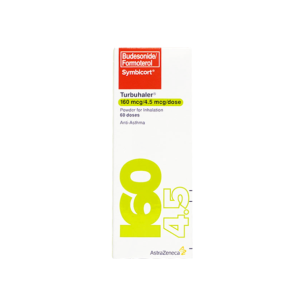 Symbicort 160 4 5Mcg Dose 60Doses Inhaler