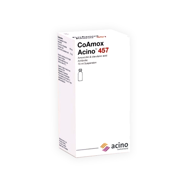 Coamox Acino 457Mg 70Ml Suspension