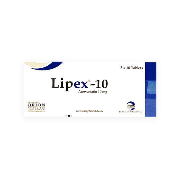 Lipex 10Mg 30 Tablet