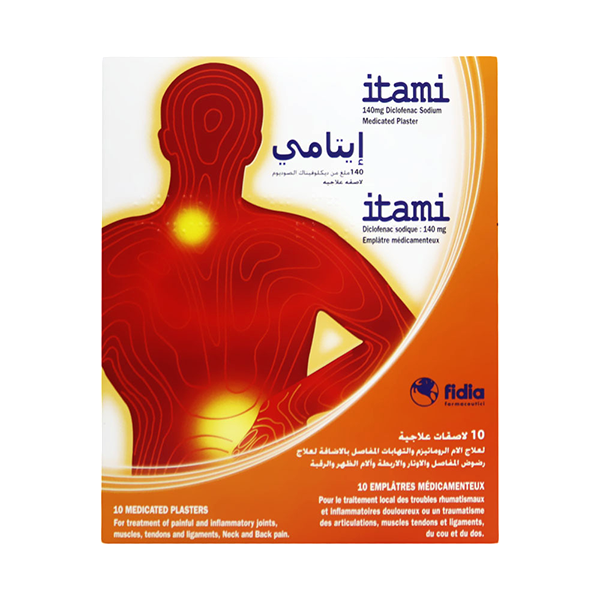 Itami 140Mg Diclofenac Sodium 5 Plaster