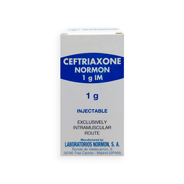 Ceftriaxone 1G Vial Im Normon